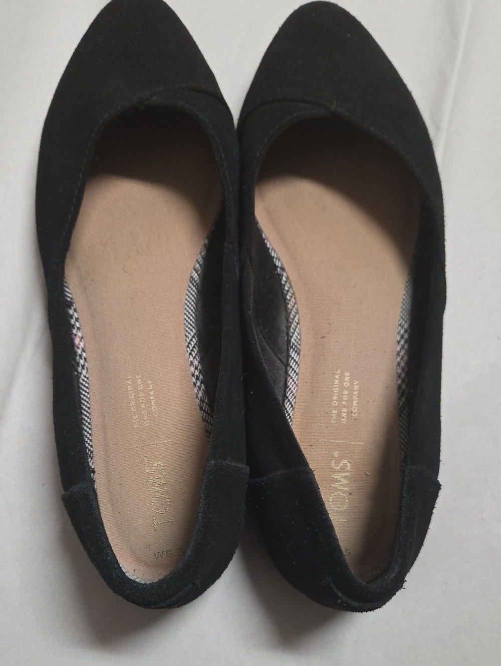 Ladies Toms Flats Size W8.5